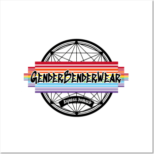 GenderBenderWear (White) - "Sacred Geometry" Posters and Art